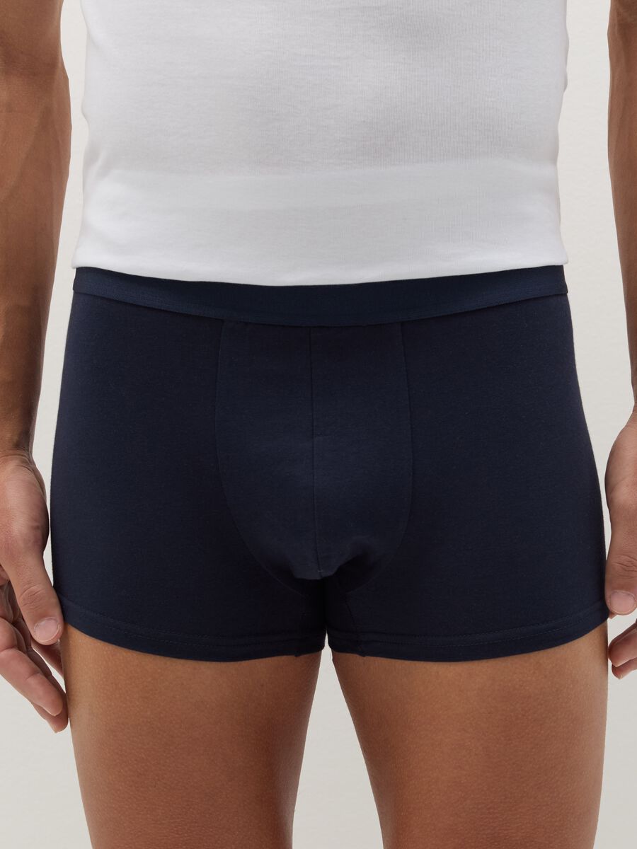 Three-pack boxer shorts in stretch organic cotton_1