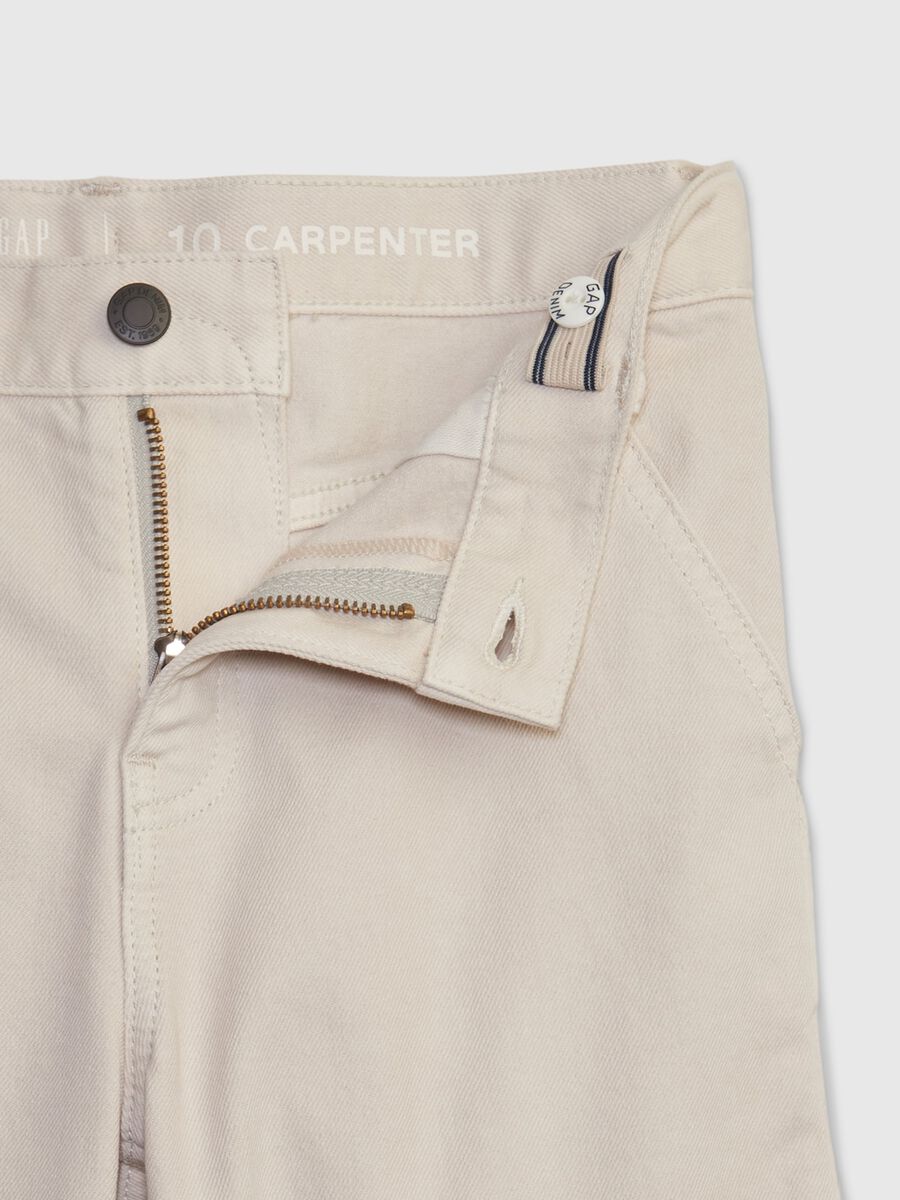 Carpenter Bermuda shorts in twill_2