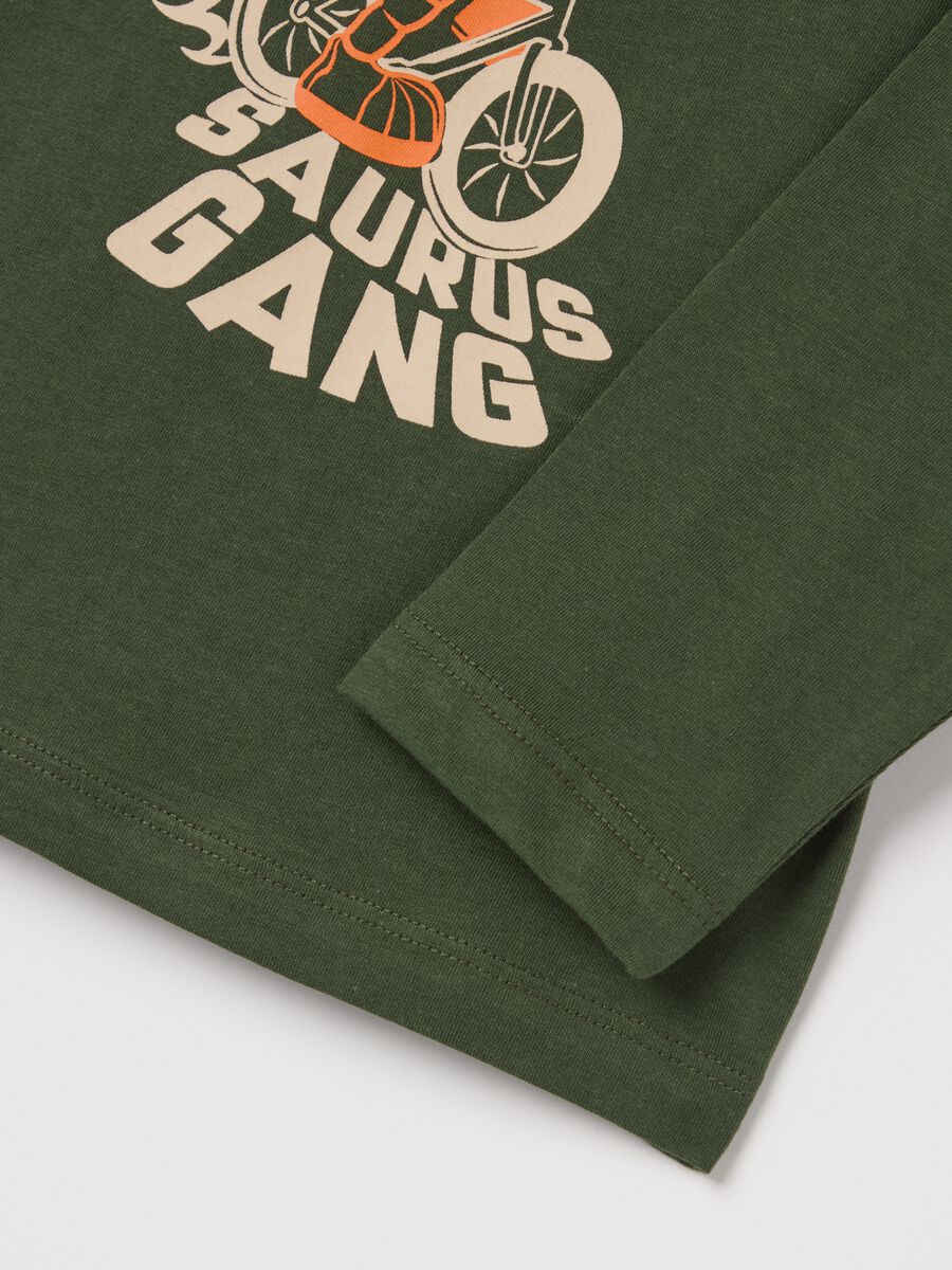 Long-sleeved T-shirt in cotton with print_3