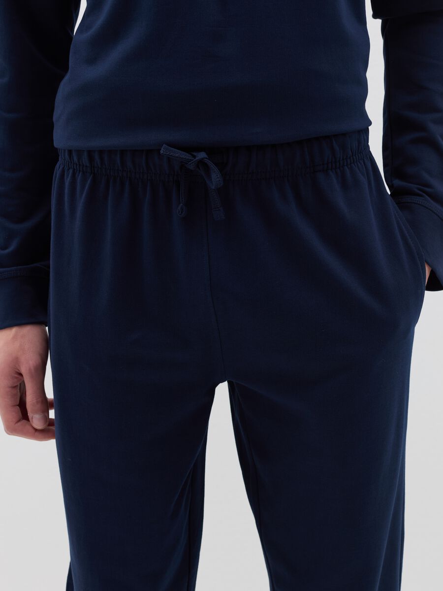 Long pyjamas with granddad neckline_2
