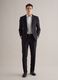 Black single-breasted slim fit blazer_1