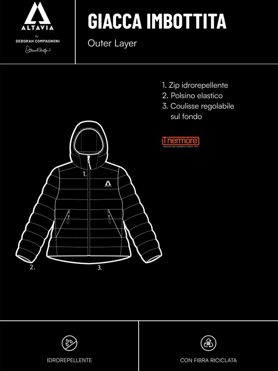 Padded Jacket ALTAVIA WITH DEBORAH COMPAGNONI_2