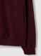 Burgundy half-zip sweatshirt_5