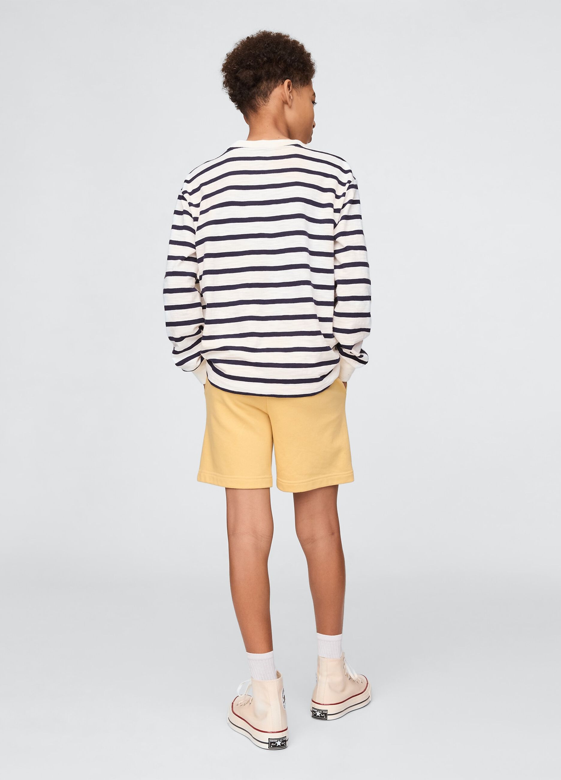 Yellow GAP Kids Cotton Blend Shorts