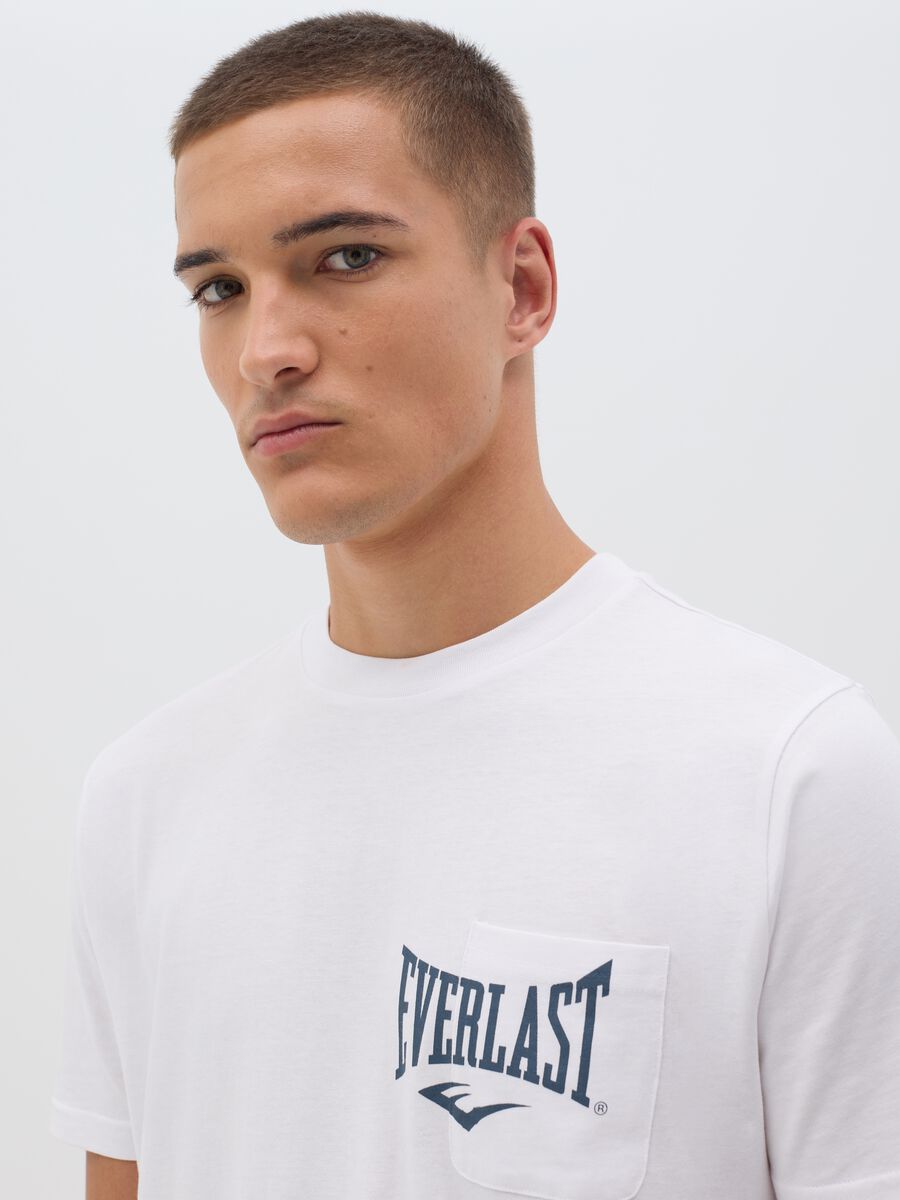 Men's White Everlast Cotton T-Shirt_3