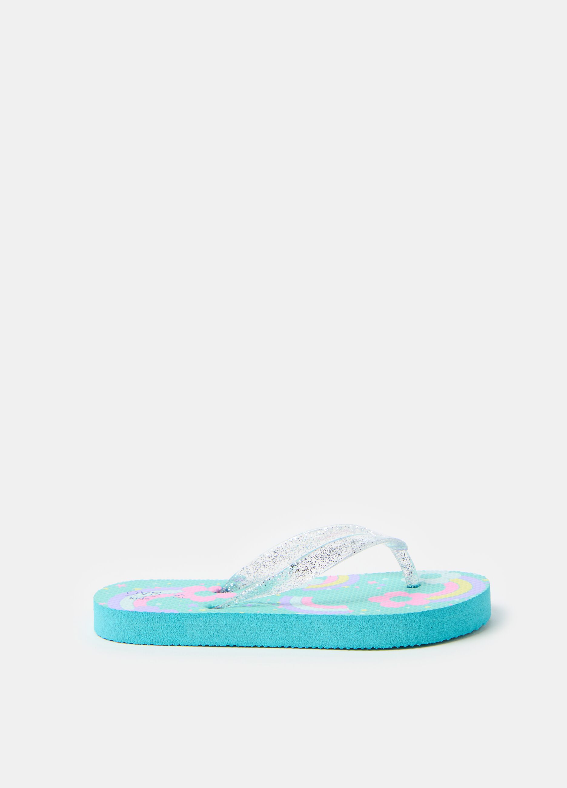 Scarpe e Ciabatte da Bambina in sconto Azzurro OVS