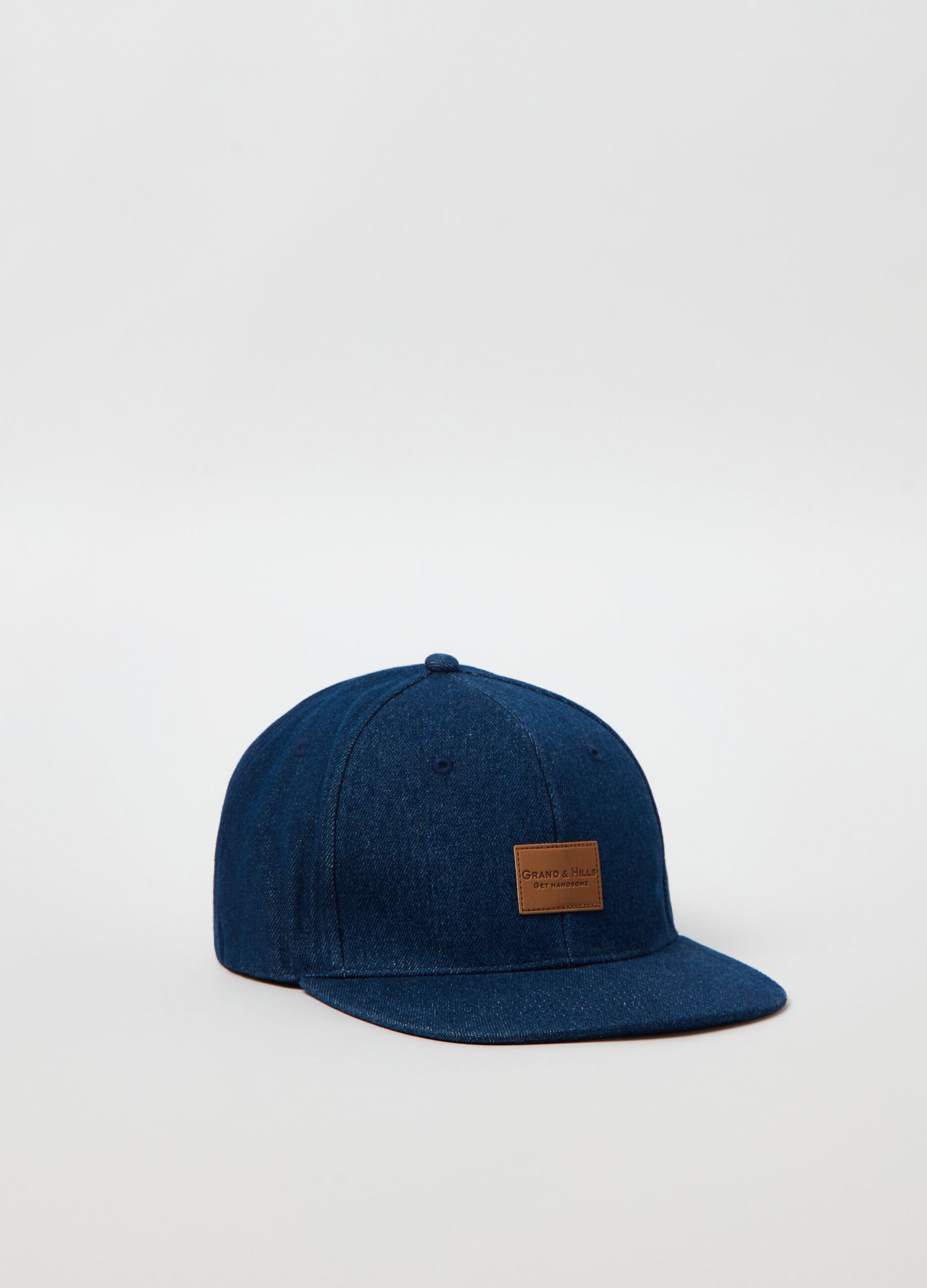 Berretto da baseball in denim Grand&Hills_0