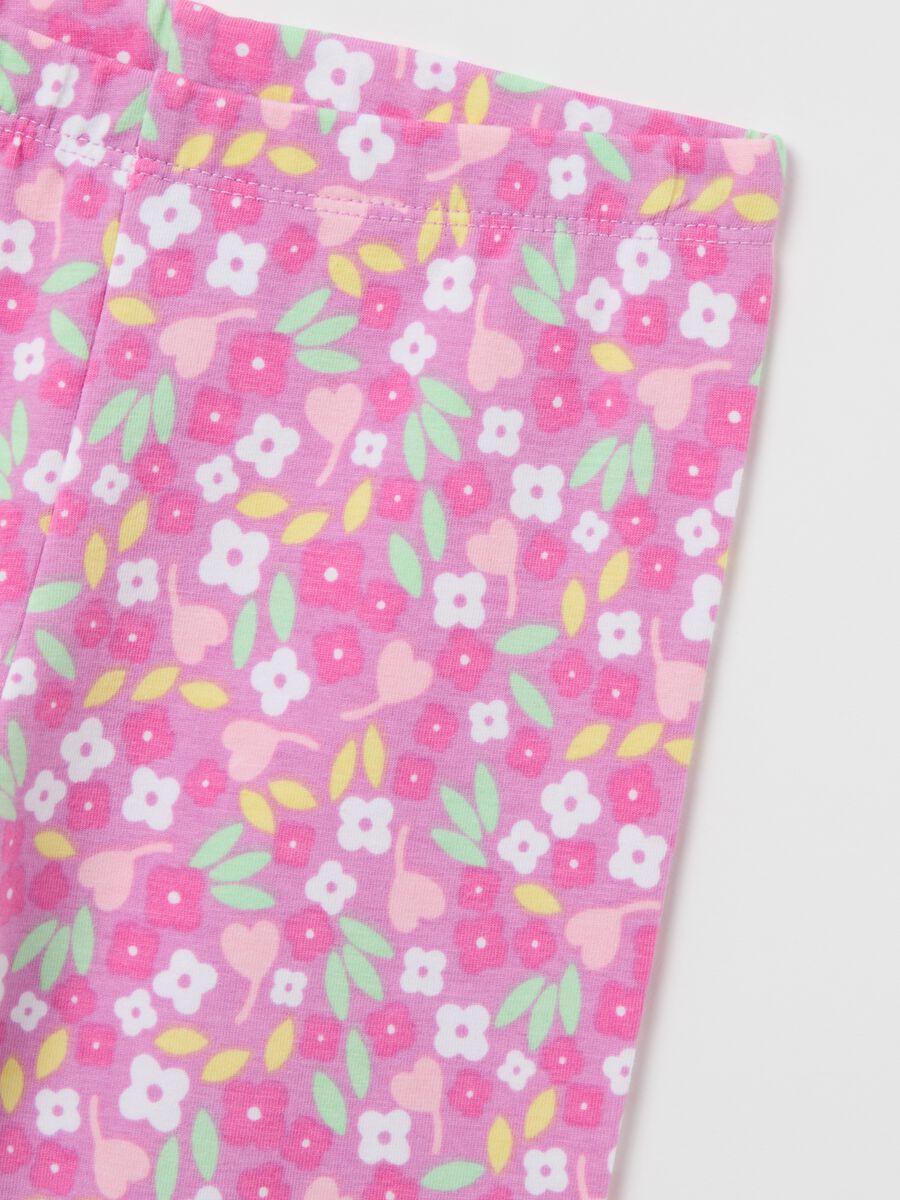 Cotton jogging set with flounce and print_3