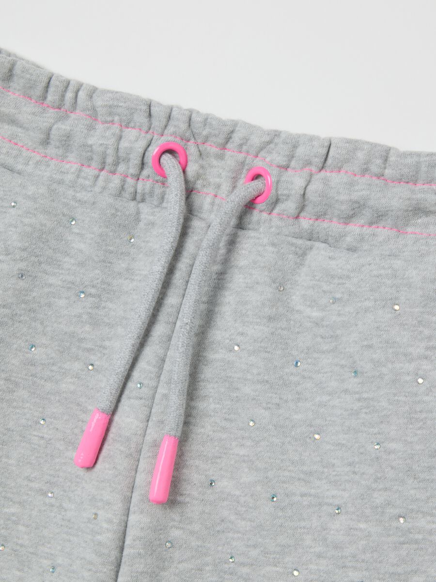 Grey jogger for girls_2