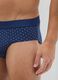 Multicolour regular fit cotton stretch briefs - Tripack_3