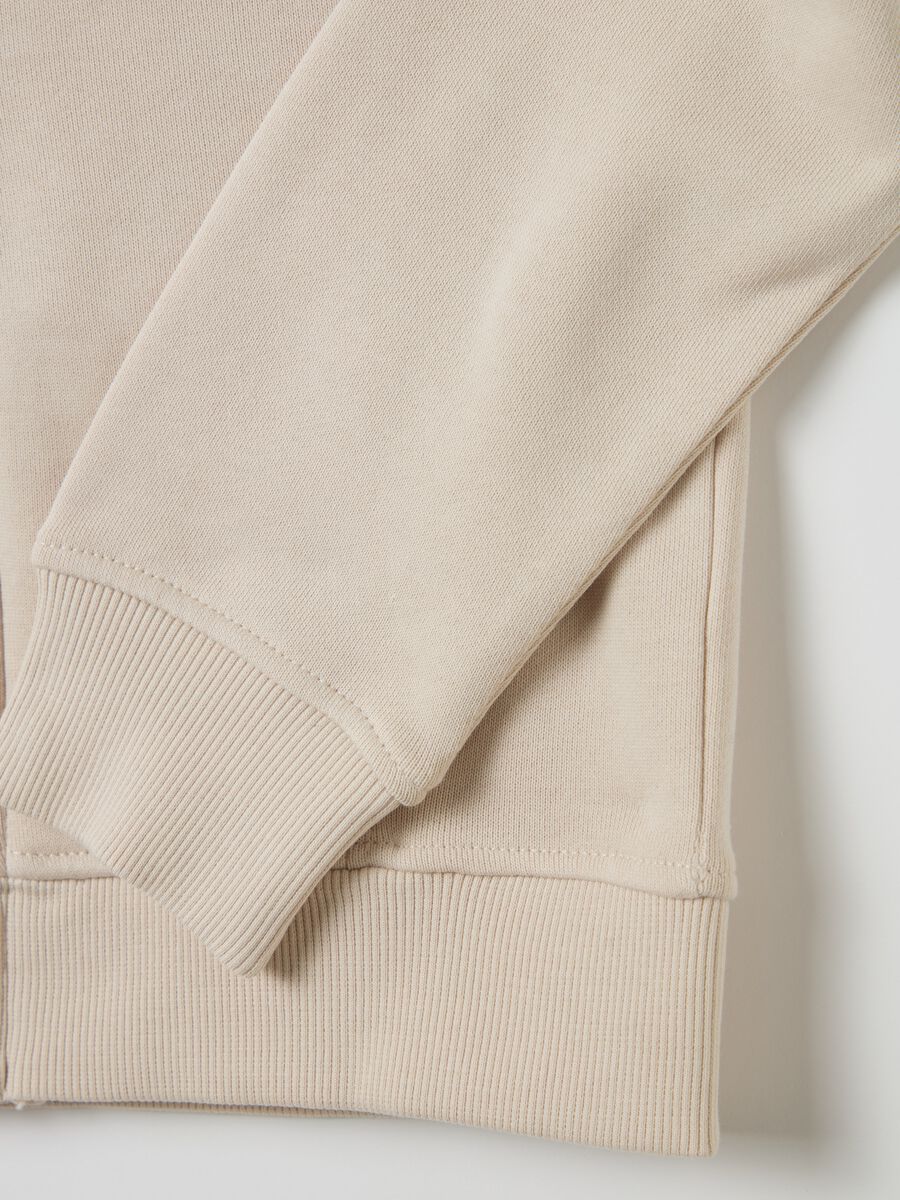 French terry full-zip hoodie_3