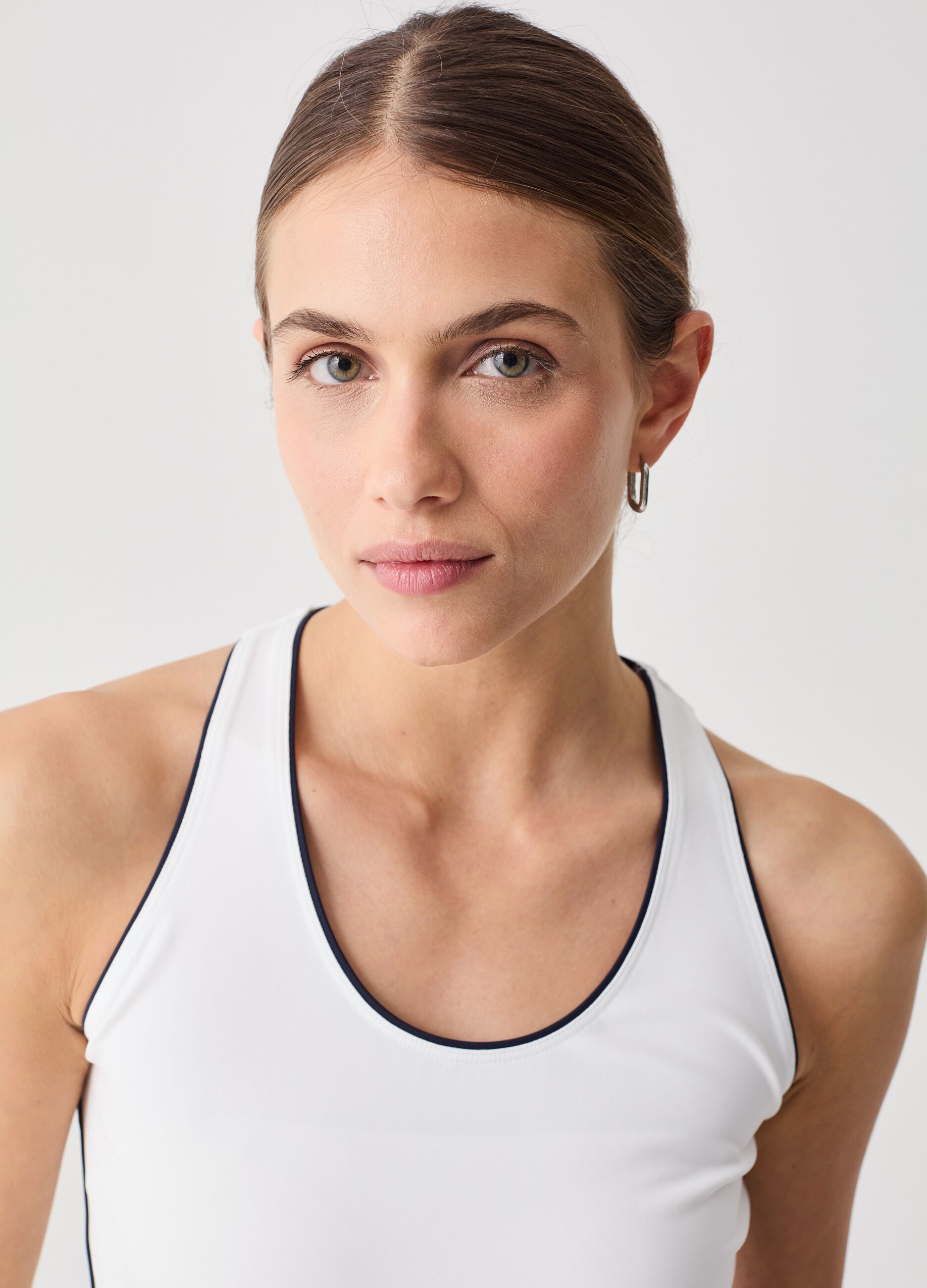 SLAZENGER tank top in technical fabric