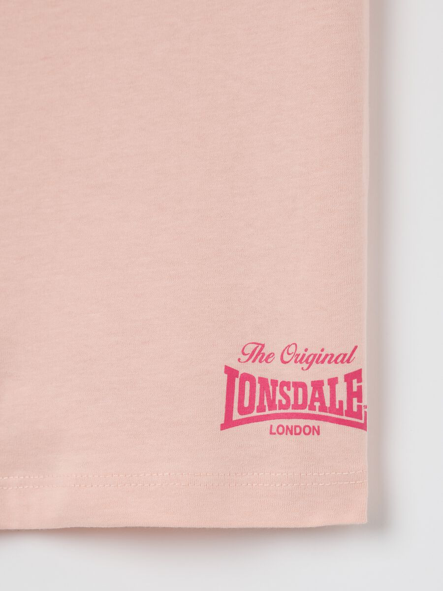 Pink T-shirt with short sleeves_5