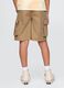 Khaki cargo Bermuda shorts_2