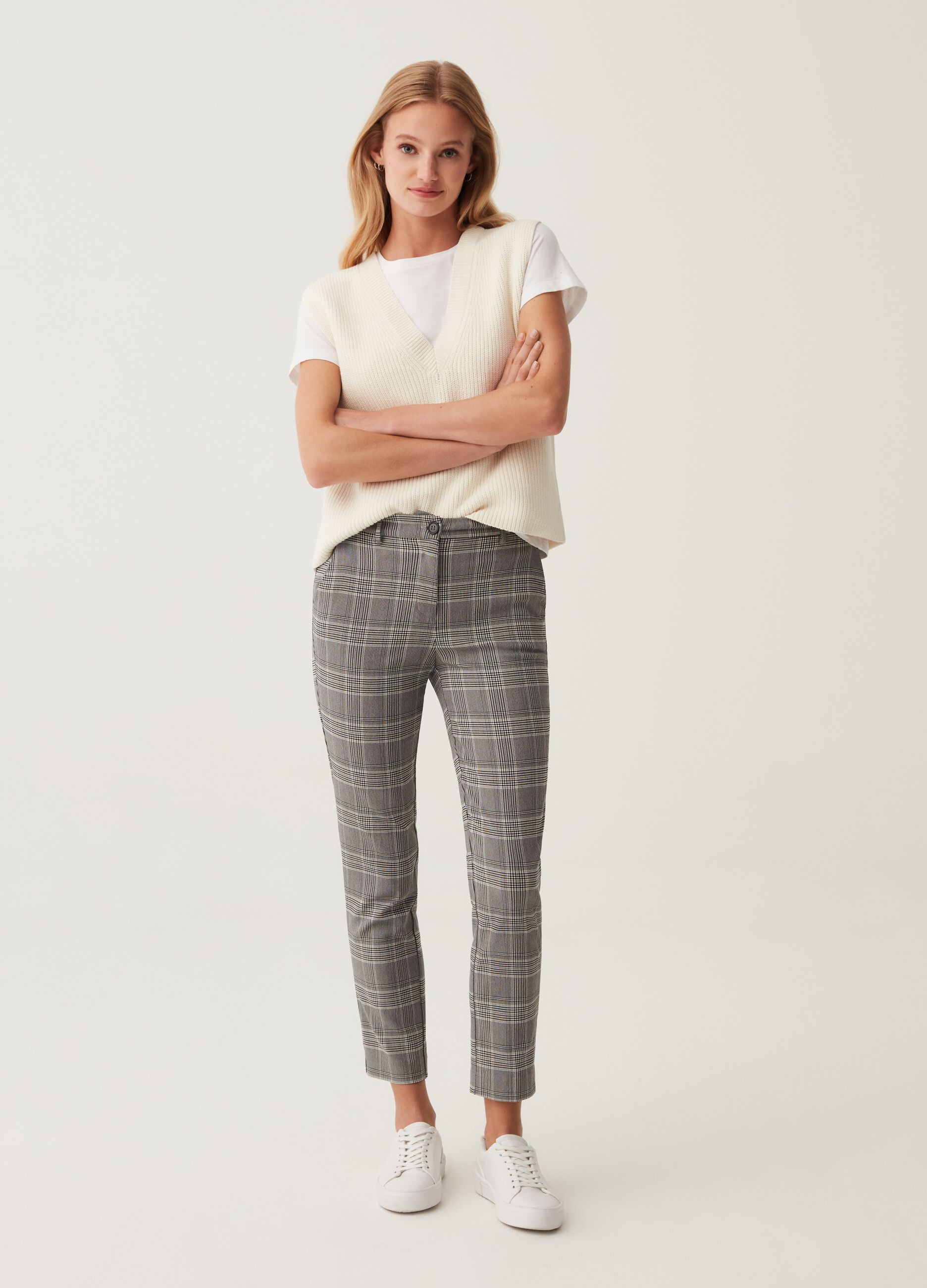Pantaloni chino stretch_0