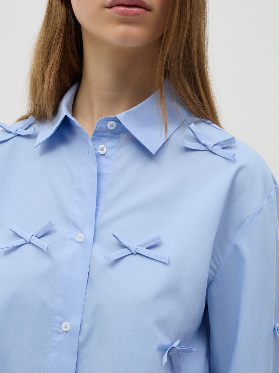 Cotton cropped shirt_3