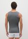 Men's Grey Pure Cotton Vest_2
