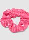 Multicoloured floral design hair ties twin pack for girls_1