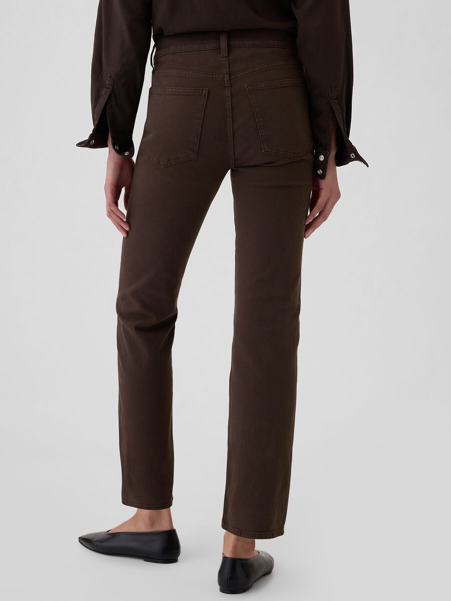 Straight-fit trousers in stretch cotton_2