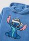 Blue Hooded Robe with Disney Print_1