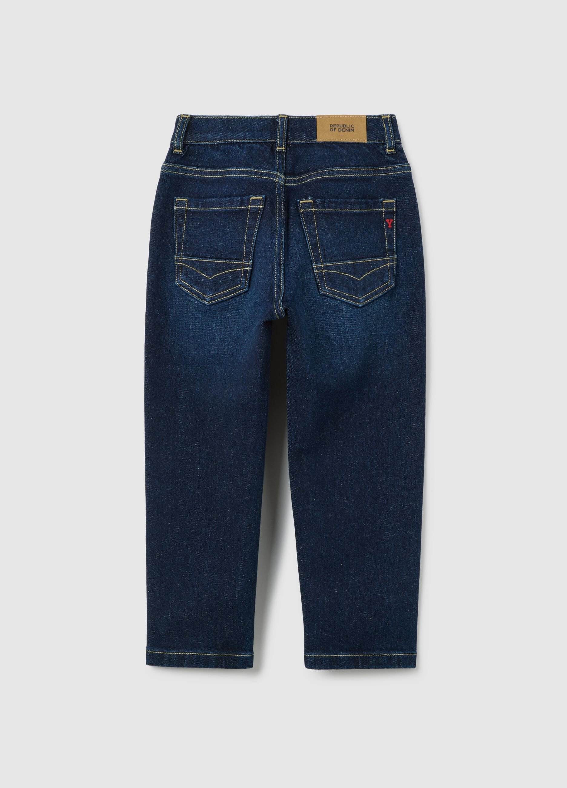 Children's loose fit denim jeans