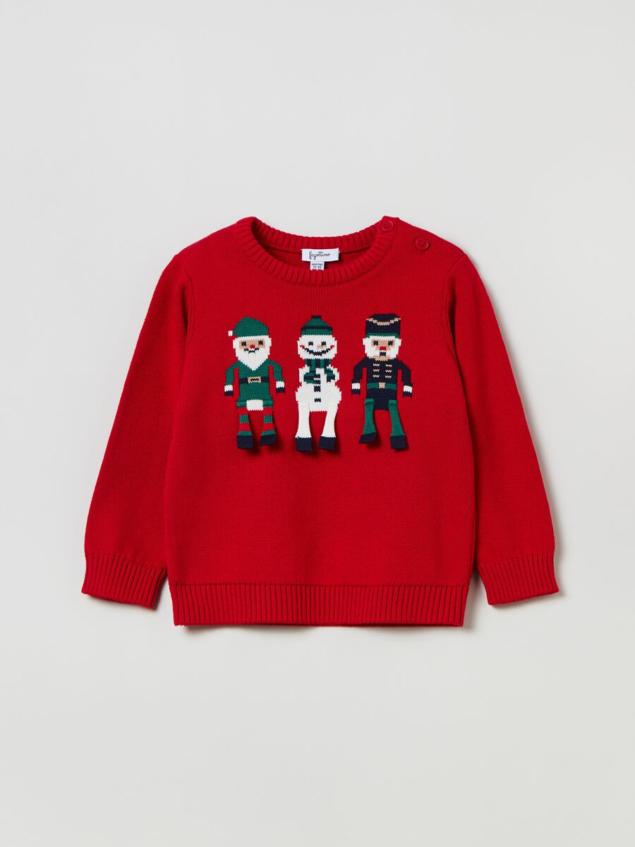 Christmas Jumper con disegno jacquard_0