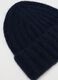 Heavy Blue Cap in Stretch Fabric_1