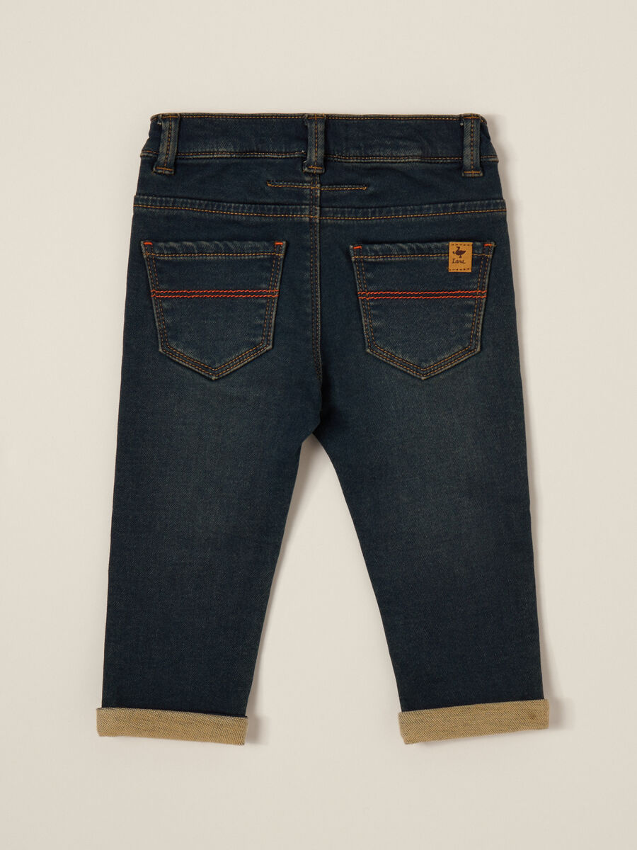 Pantaloni in denim IANA neonato_1