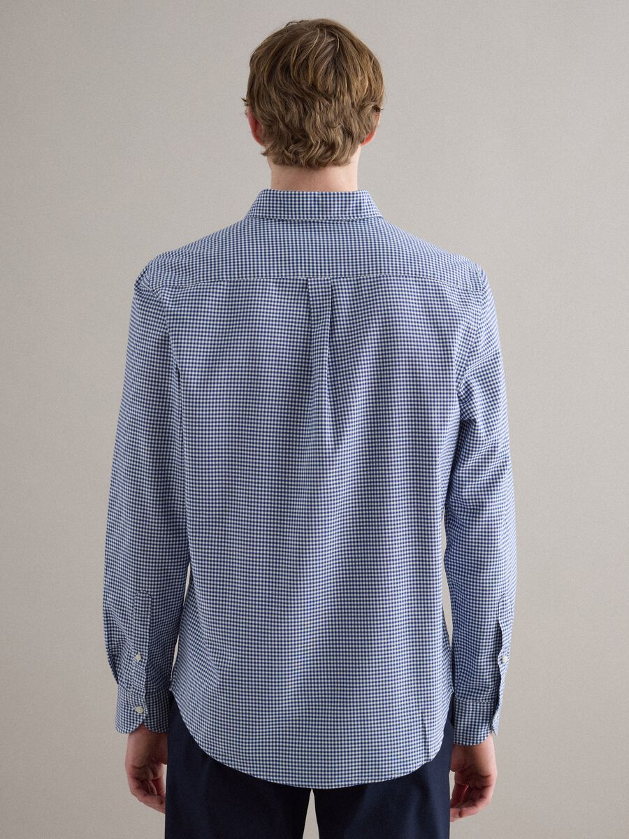 Multicoloured Check Pure Cotton Regular Fit Shirt_3