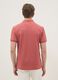 Red Stretch Cotton Blend Polo Regular Fit_2