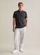 Men&rsquo;s grey regular fit polo shirt in 100% cotton_1
