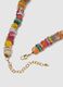 Multicolour wooden necklace with adjustable closure_1