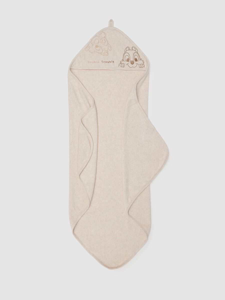 Baby Beige Cotton Blend Bathrobe_0