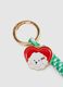 Multicolour Keyring with Charms_1