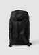 Foldable black sports duffel bag with backpack straps_2