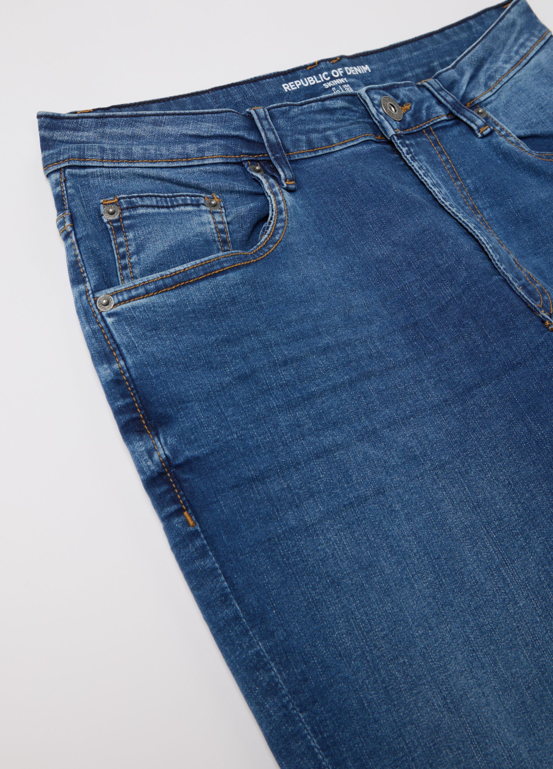 Jeans skinny fit acid wash