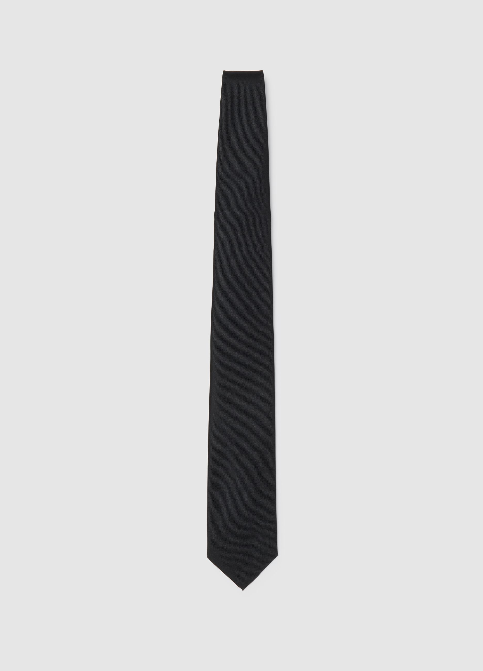 Men's Black Slim Fit Tie