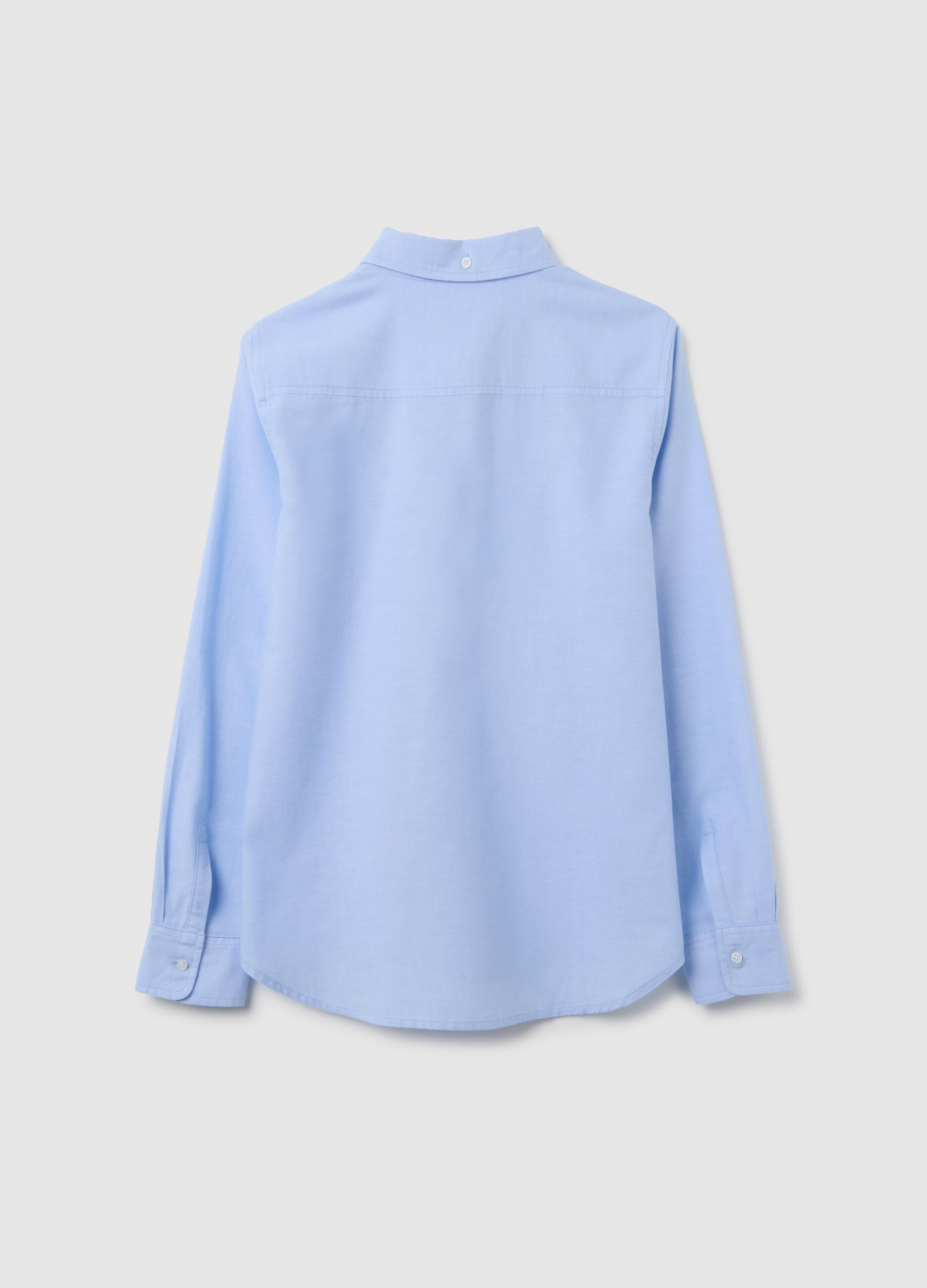Blue Pure Cotton Shirt