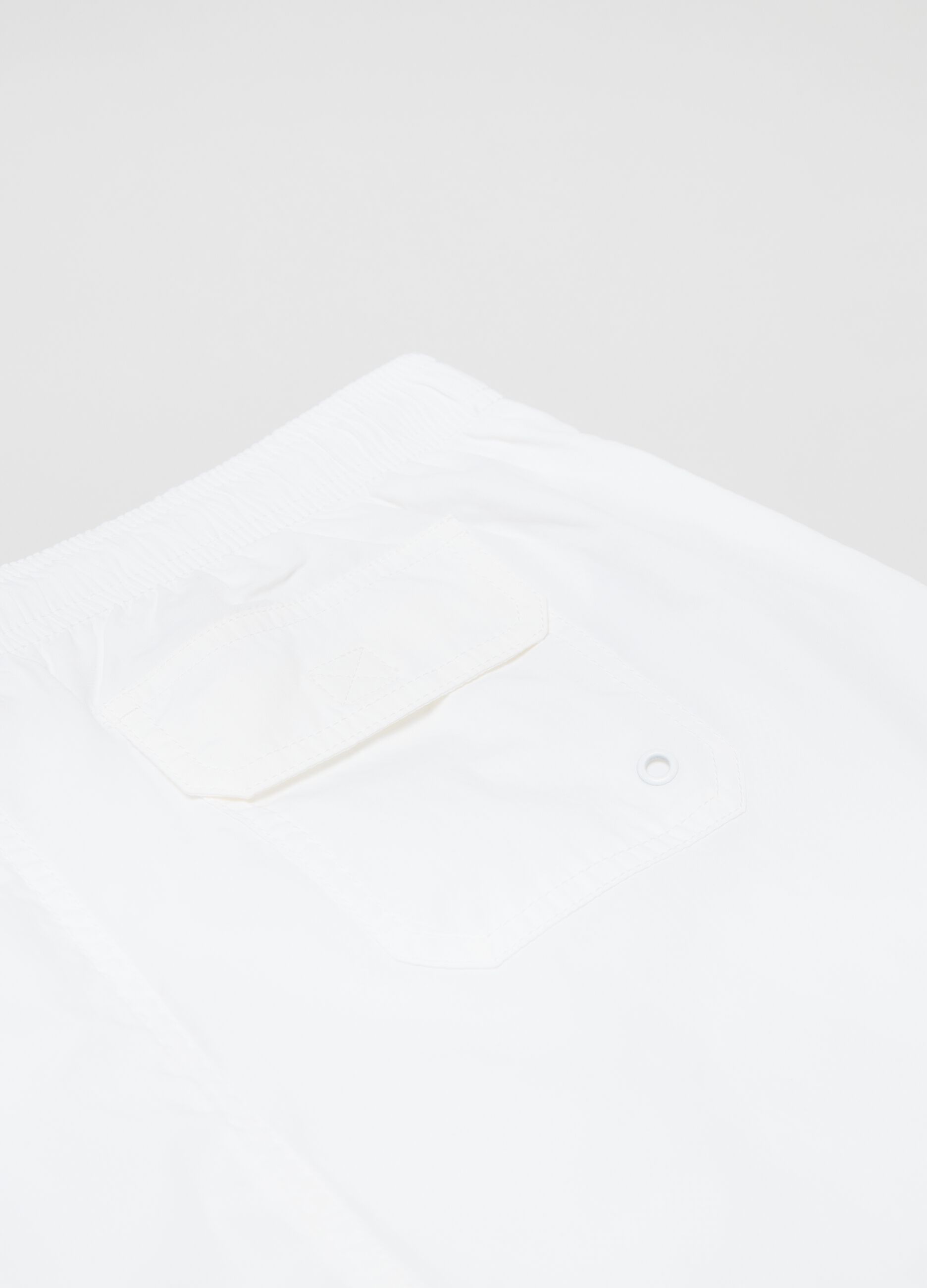 Swim Shorts White_8