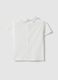 White pure cotton polo shirt for newborns with regular fit and embroidery_1
