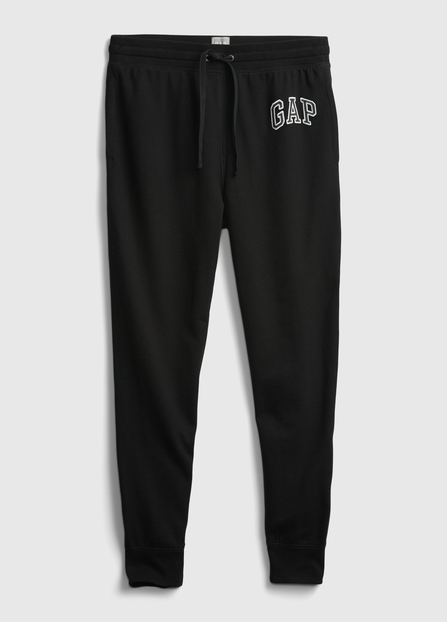 Joggers in felpa con ricamo logo