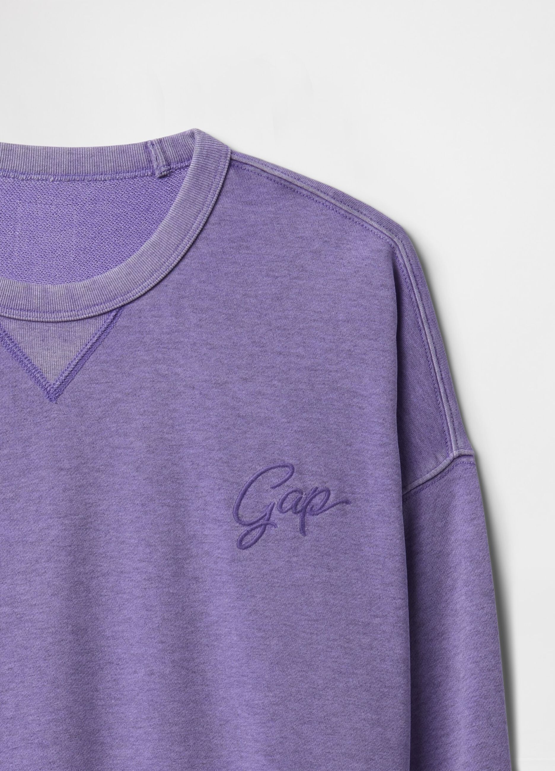 Gap Purple Crew Neck Sweatshirt