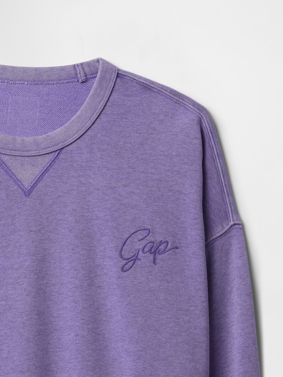 Gap Purple Crew Neck Sweatshirt_5