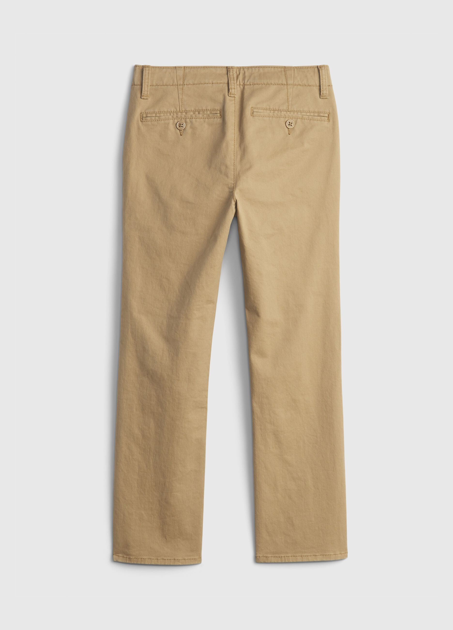 Pantaloni chino in cotone stretch