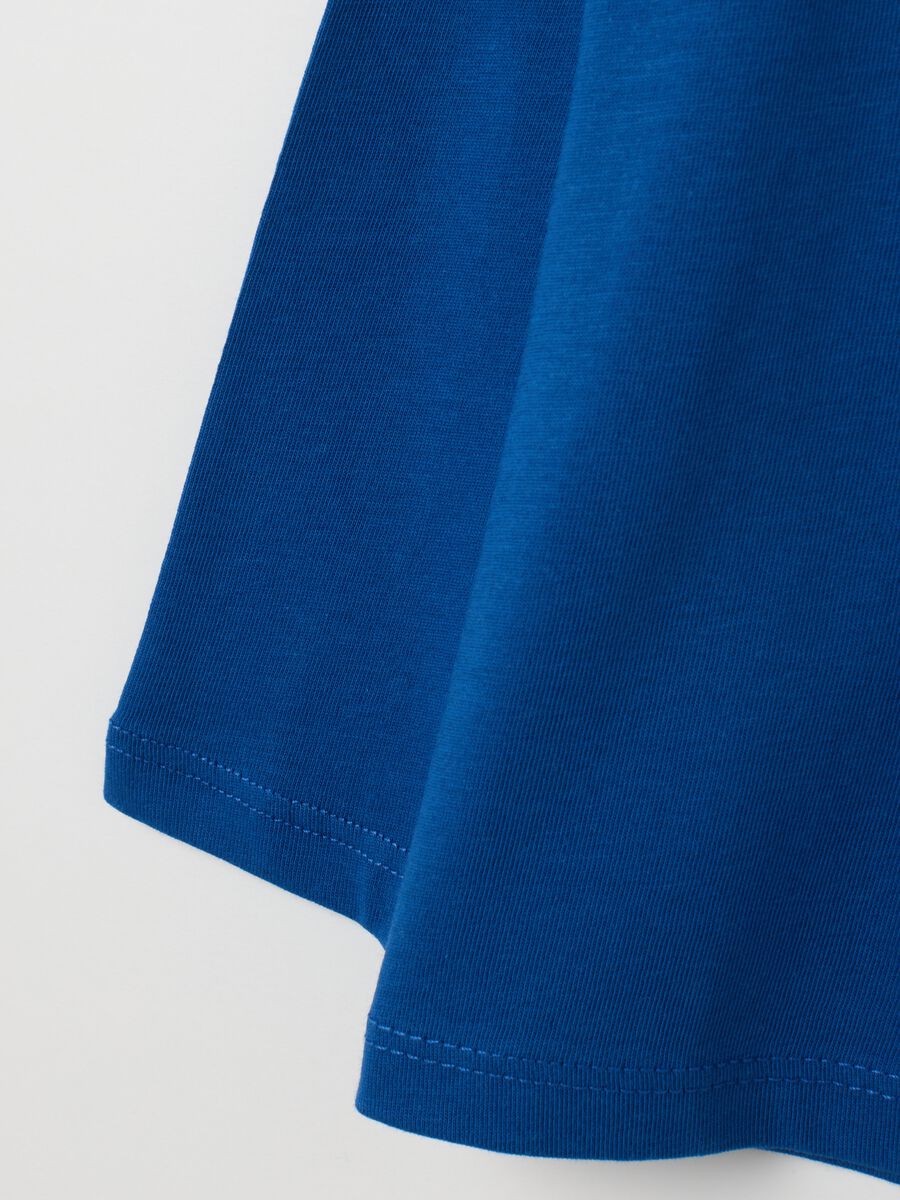 Boys' blue pure cotton regular fit top_2