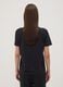 Black regular-fit stretch cotton jersey T-shirt with print_3