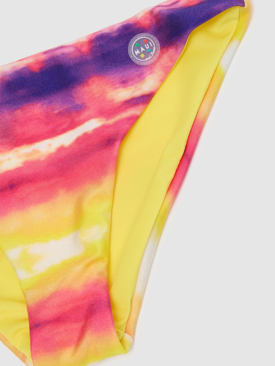 Girls' Multicolour Stretch Fabric Bikini_2