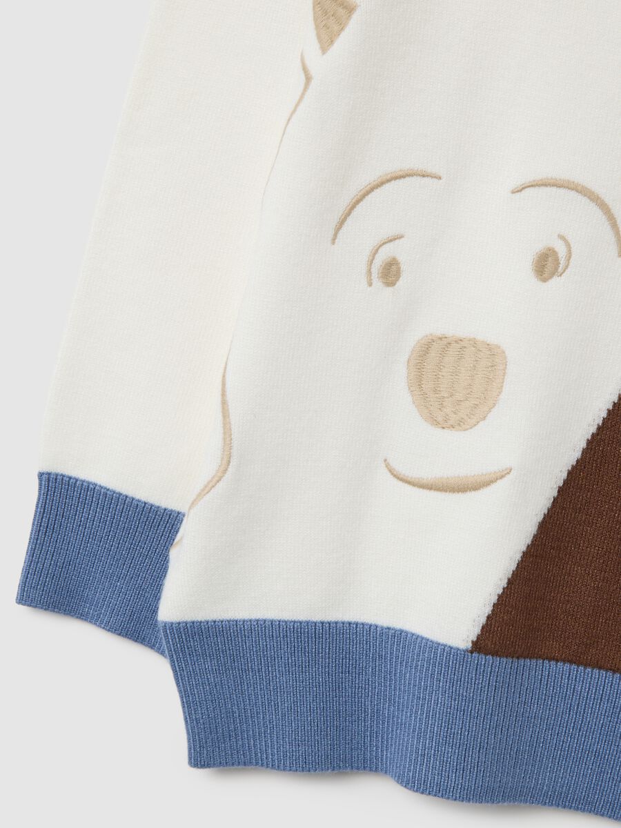 Multicolour children's regular fit jumper with prints_3