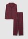 Pigiama in puro cotone multicolor regular fit a quadri_4