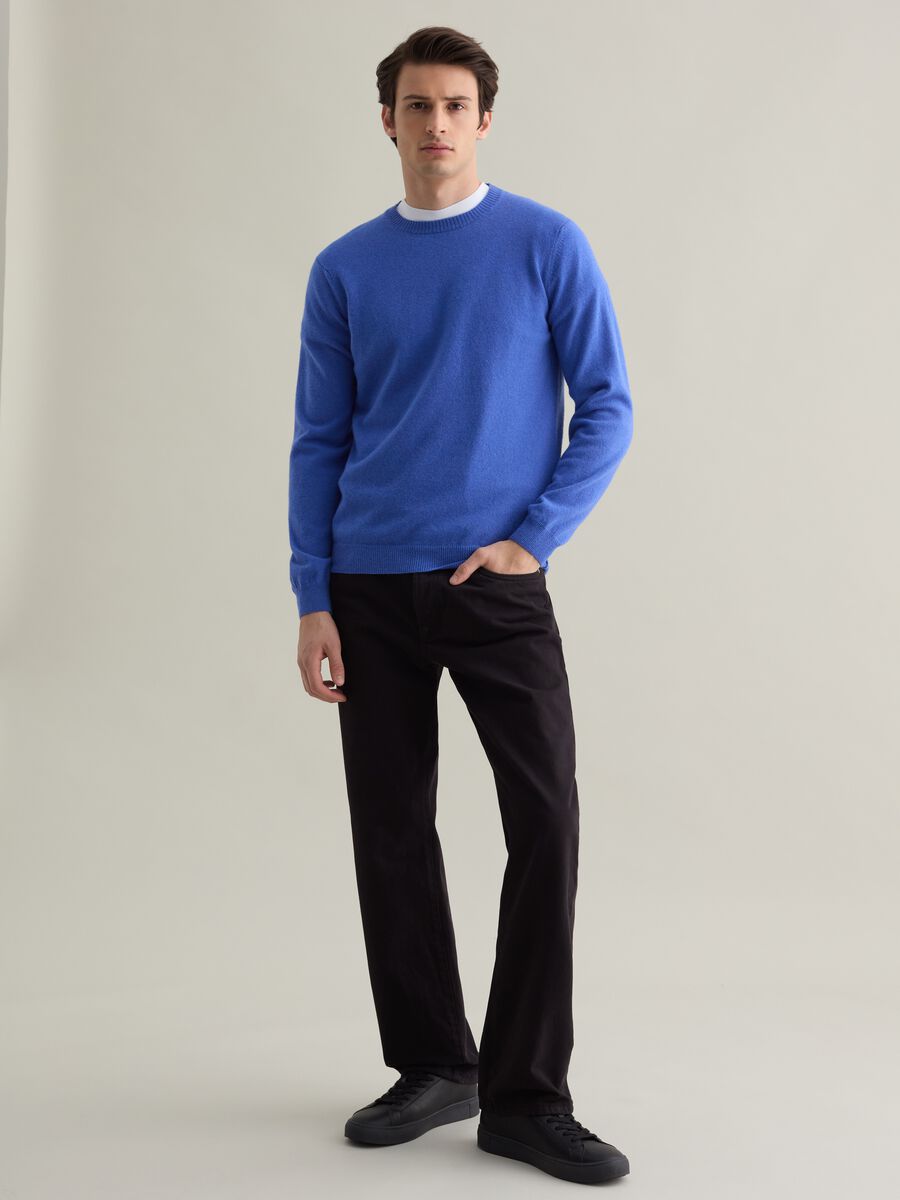 Lambswool crew-neck pullover_1